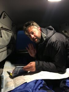 Night time at Heimaey campsite Night time at Heimaey campsite