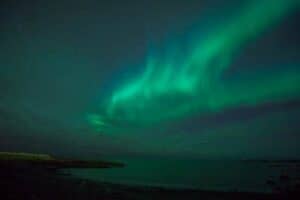 Northern Lights above Akranes