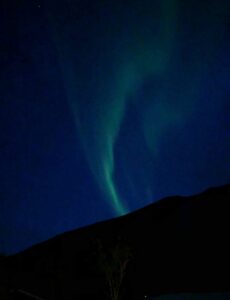 Northern Lights in August Northern Lights in August