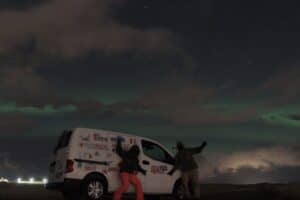 Northern Lights in Reykjavik