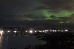 Northern lights by the Blue Lagoon Northern lights by the Blue Lagoon