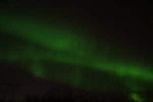 Northern lights in Akureyri