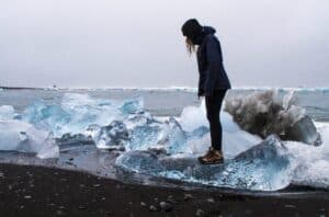On the Crystal beach On the Crystal beach