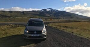 On the road in Iceland On the road in Iceland