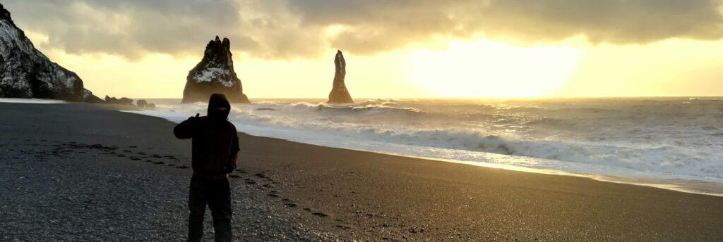 Reynisfjara in November Iceland
