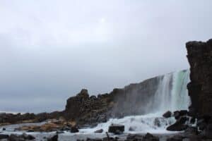 Öxará river Þingvellir Öxará river Þingvellir