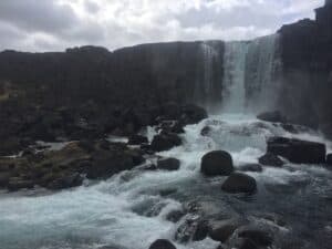 Öxarárfoss waterfall