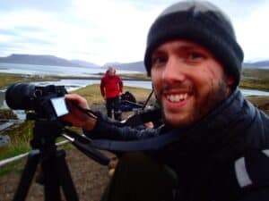 Photographing Kirkjufell