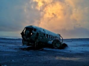 Plane wreck on Sólheimasandur beach Plane wreck on Sólheimasandur beach