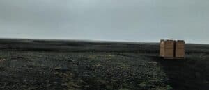 Porta potty on the Ring road