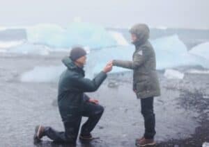 Proposing in Iceland