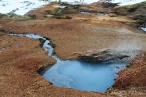 Reykjadalur hot springs Reykjadalur hot springs