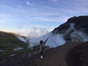 Reykjadalur hot springs