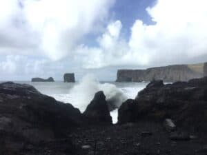 Reynisdrangar sea stacks