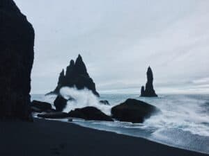 Reynisdrangar waves Reynisdrangar waves