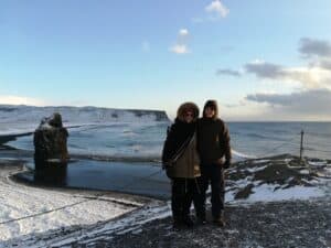 Reynisfjara in the winter Reynisfjara in the winter