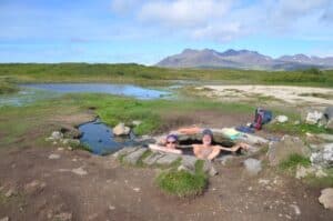 Secret hot spring Iceland Secret hot spring Iceland