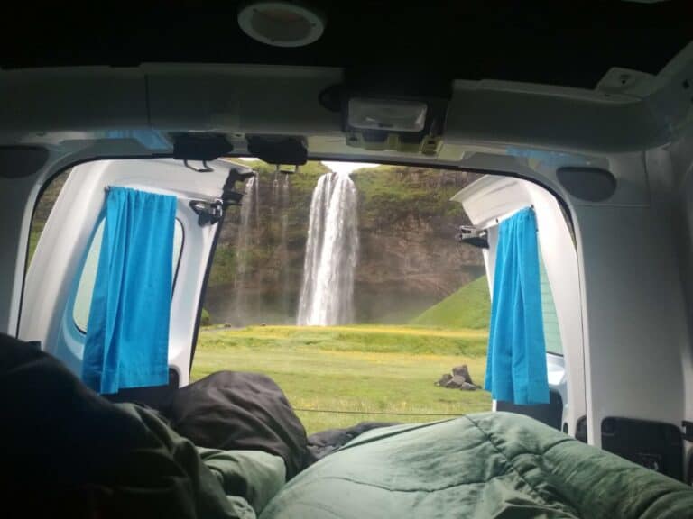 Campground seljalandsfoss iceland