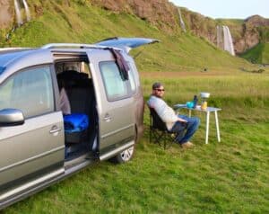 Seljalandsfoss camping Seljalandsfoss camping