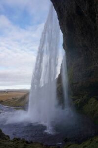 Seljalandsfoss in late October