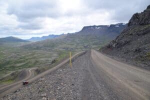 Serpentine roads in Iceland Serpentine roads in Iceland