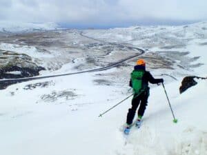 Skiing in Snæfellsnes Skiing in Snæfellsnes