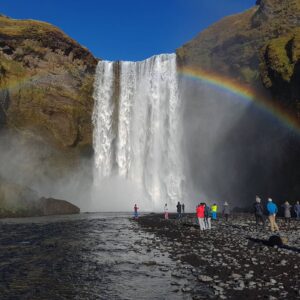 Skógafoss rainbow