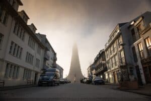 Skólavörðustígur in Reykjavík Skólavörðustígur in Reykjavík