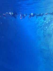 Snorkeling in Silfra