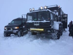 Snowmobile tour Iceland