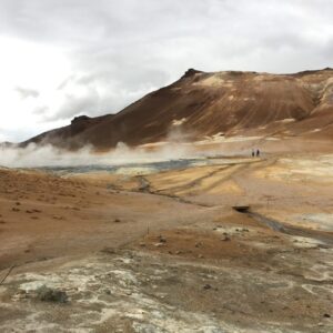 Sulfur pits in Hverir