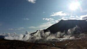 Sulphur fields North Iceland