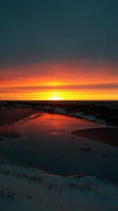 Sunrise in Iceland