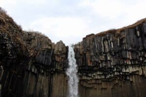 Svartifoss falls Svartifoss falls