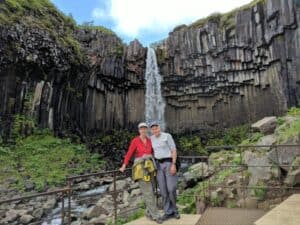 Svartifoss falls Svartifoss falls