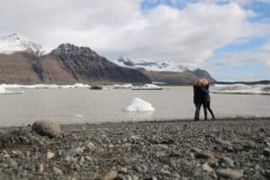Svínafellsjökull glacier in spring Svínafellsjökull glacier in spring