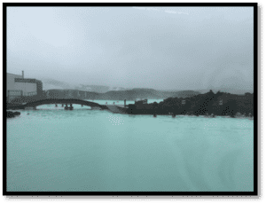 Swimming in the Blue Lagoon