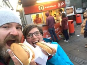 THE hot dog in Reykjavik