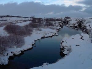 Þingvellir in November Þingvellir in November
