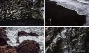 The Black sand beach Iceland