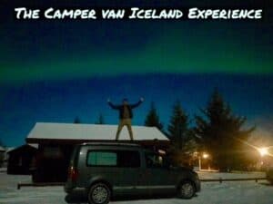 The Camper van Iceland Northern lights experience