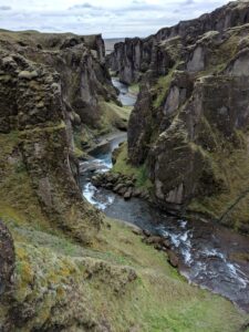 The Canyon Fjaðrárgljúfur