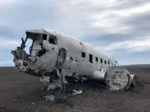 The Crashed plane