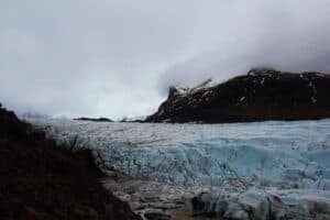 The Glacier Svinafellsjökull