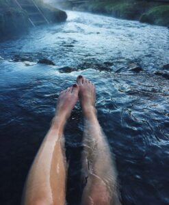 Reykjadalur hot spring river Reykjadalur hot spring river