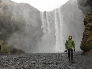 The Waterfall Skógafoss The Waterfall Skógafoss