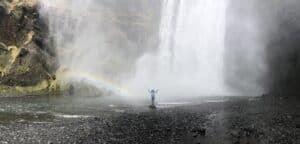The Waterfall Skógafoss The Waterfall Skógafoss