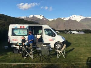 The campgrounds in Skaftafell