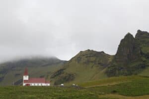 The church above Vík
