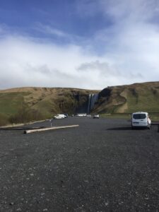 The fall Skógafoss